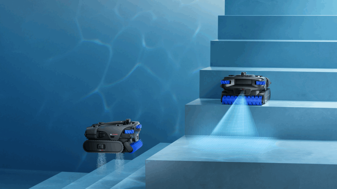 MOVA Unveils New Autonomous Hovering Robotic Pool Cleaner 2 precision floatdrive