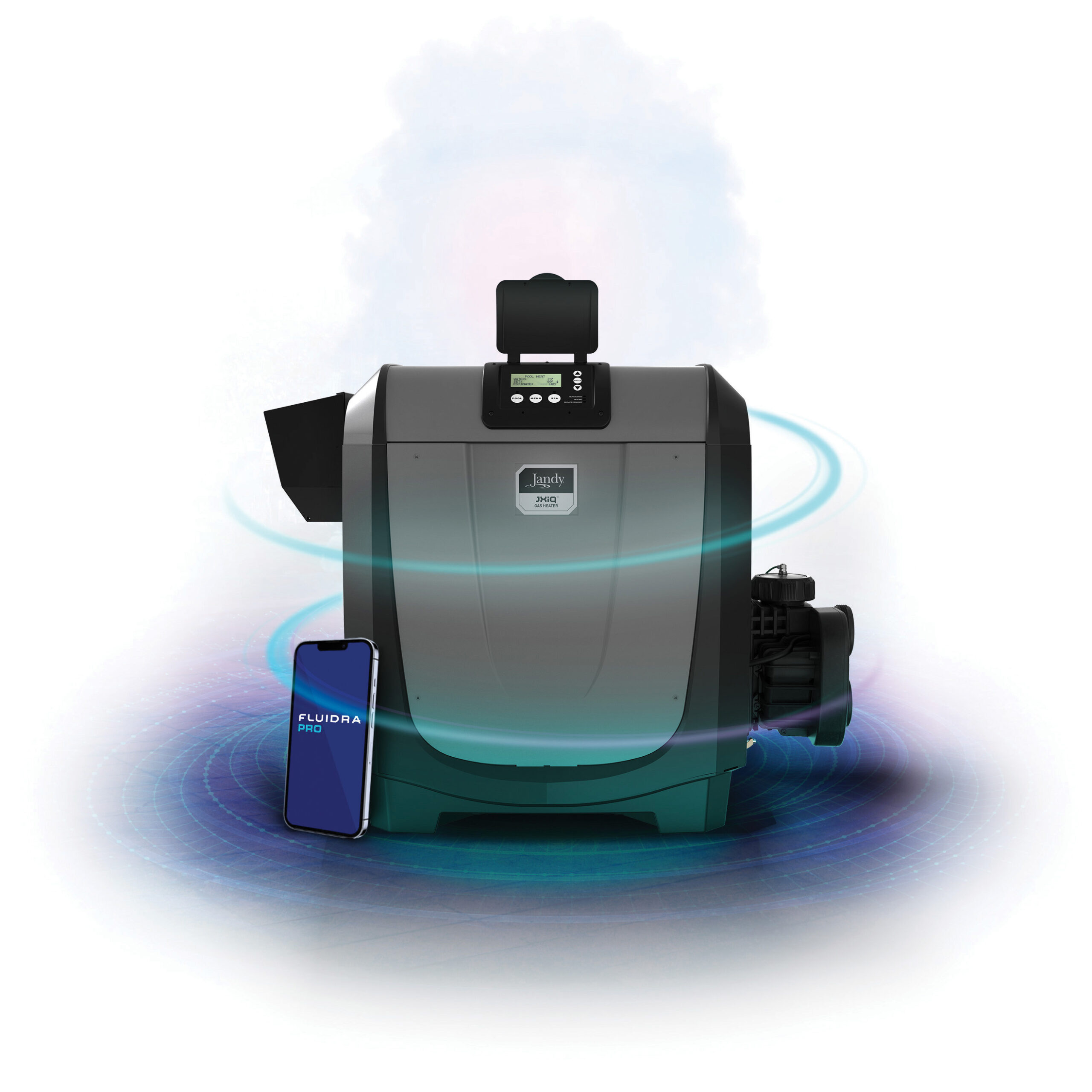 JXiQâ„¢ Gas Pool & Spa Heater