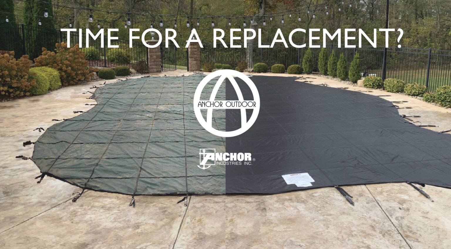 Anchor's Pool Cover Replacement Easy Safety Upgrade