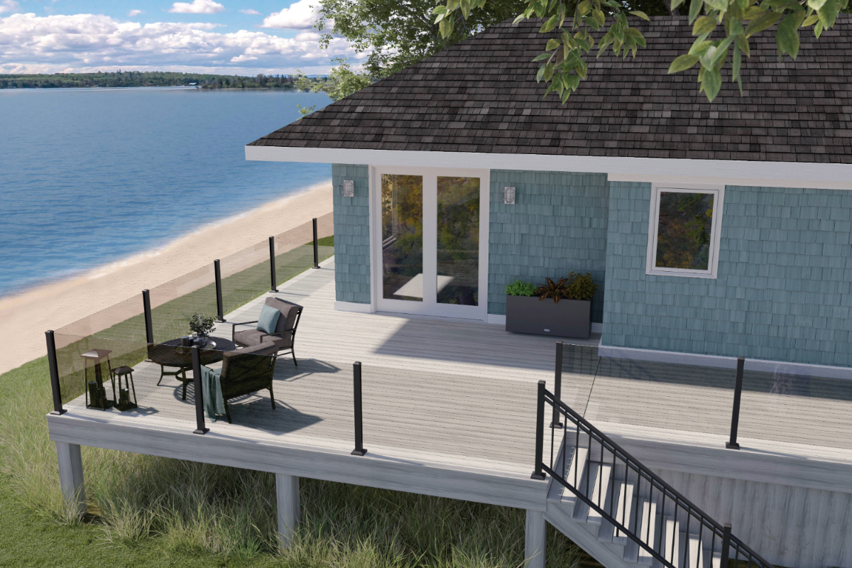 Deckorators Returns to PSP/Deck Expo with New Products 1 dk voyagetundra glassrail beachhouseresize