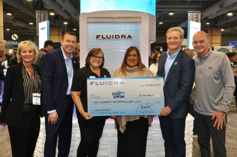 Fluidra Donates $100K to Step Into Swim