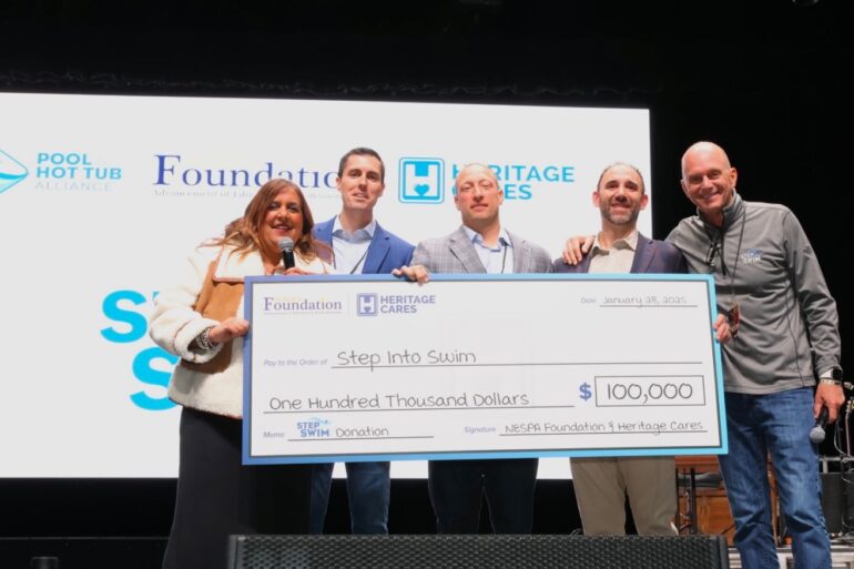 Heritage Pool Supply Group Continues Partnership with Step Into Swim 