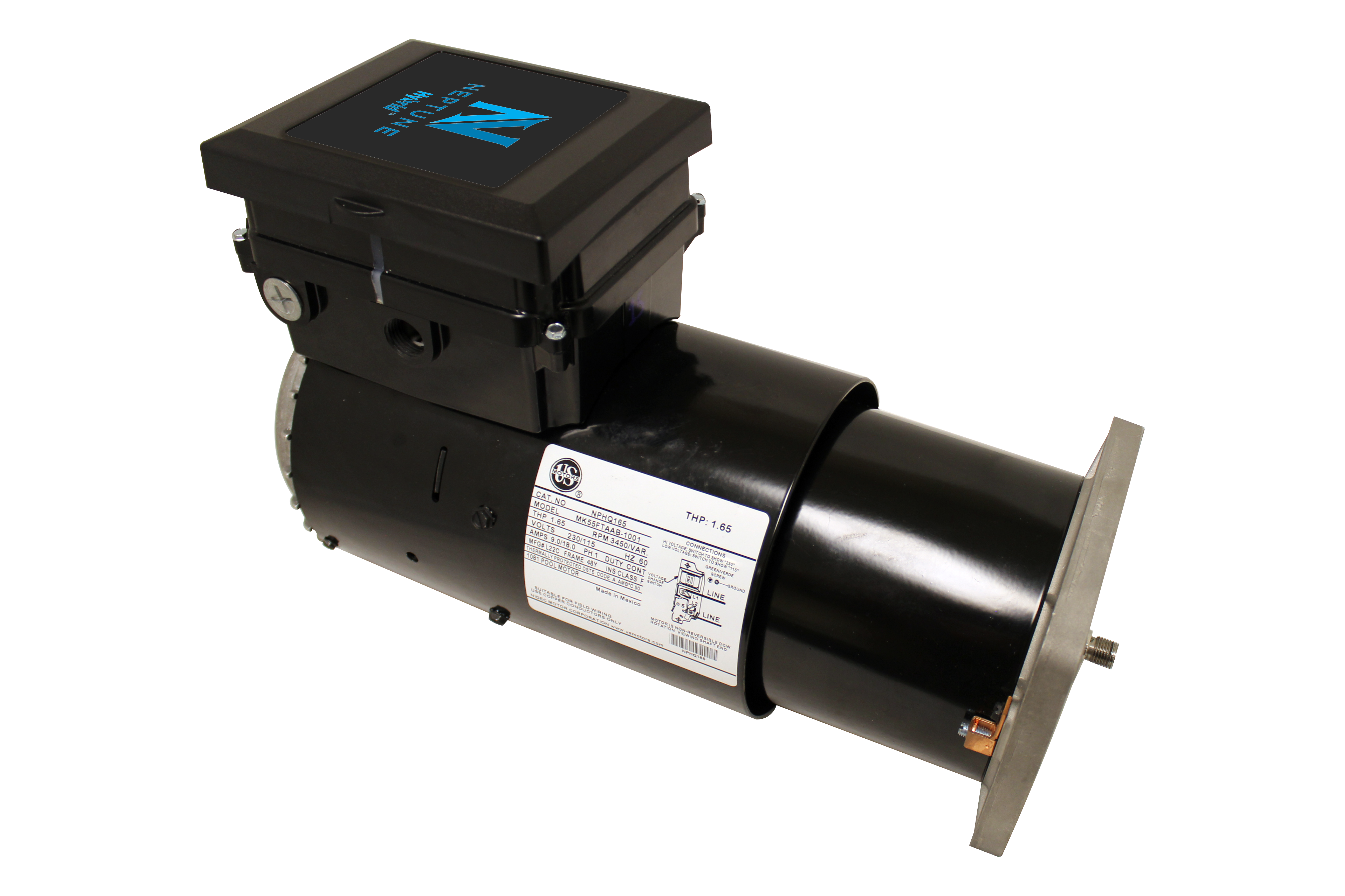 Nidec/U.S. MOTORS To Demonstrate Advanced Pool Motor Technology at IPSPE 1 Nidec US Motors Neptune pumps