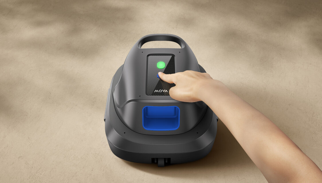 MOVA Unveils New Autonomous Hovering Robotic Pool Cleaner 4 one touch quick start