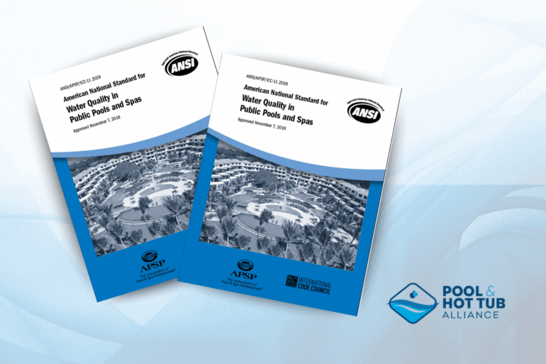 PHTA Completes Revision of APSP-11 Standard for Water Quality in Public Pools and Spas, Begins ANSI Public Review Period