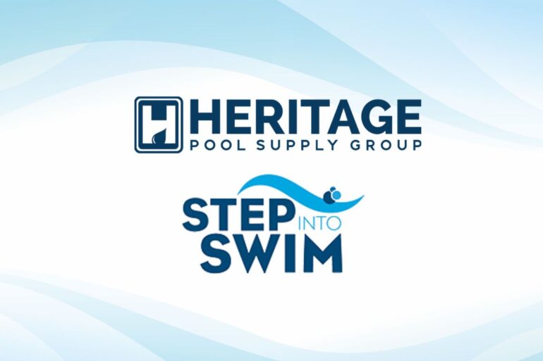 Heritage Pool Supply Group Donates $100,000 to Step Into Swim 