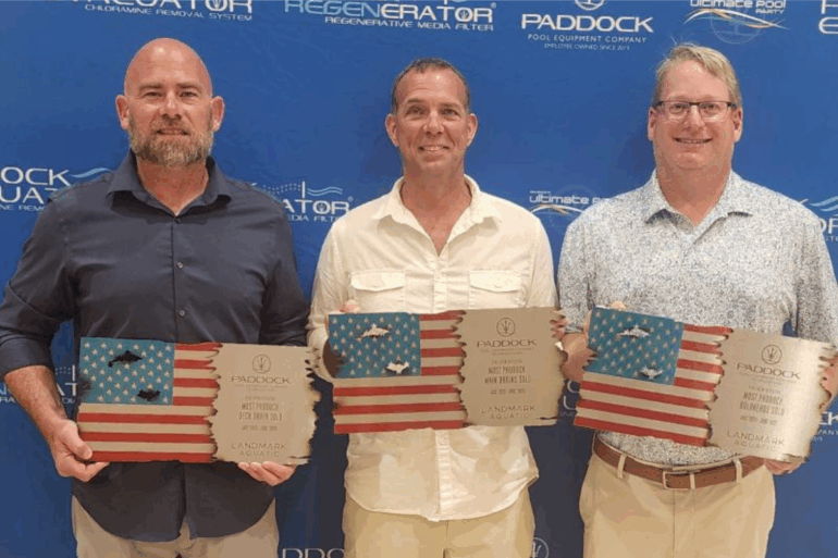 Landmark Aquatic - Paddock Pools winners