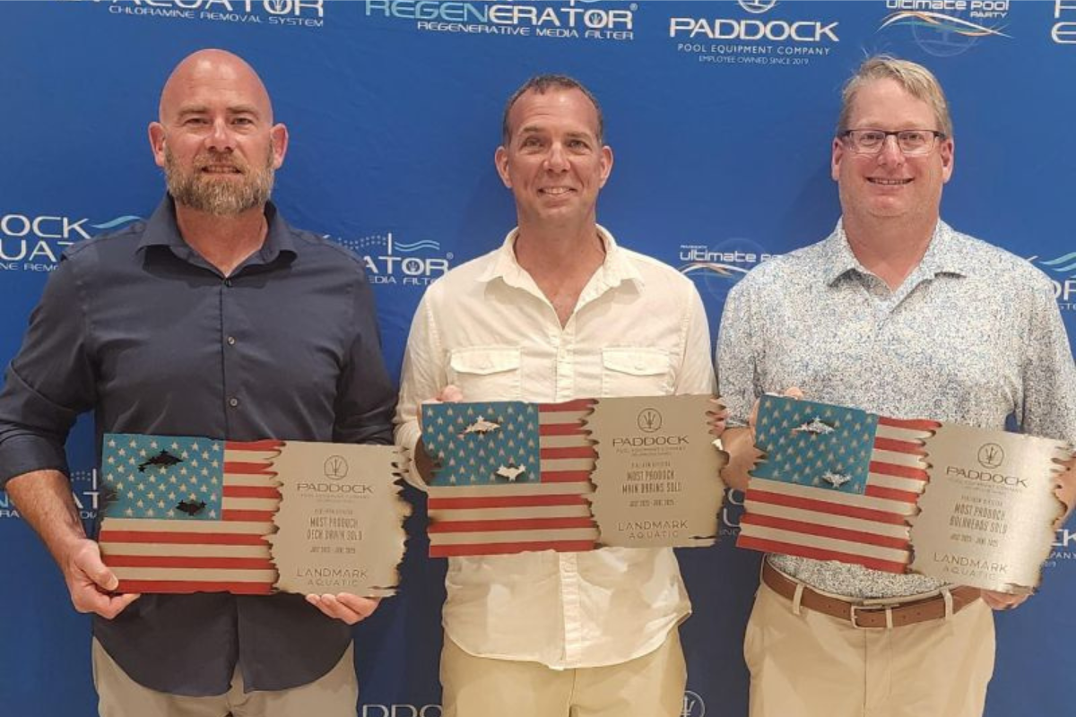Landmark Aquatic - Paddock Pools winners