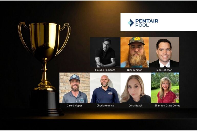 Pentair Pool Honors 2025 Premier Pool Pro Award Winners