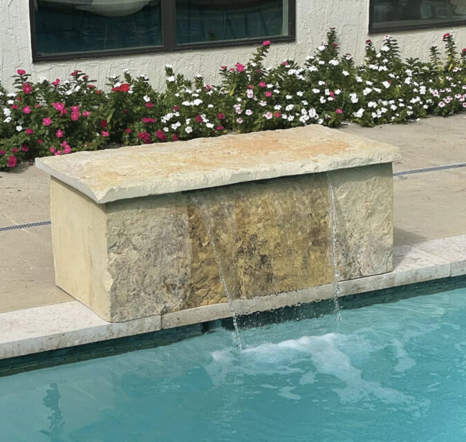 From Service Route to Build Site 2 Rico Rock - water features