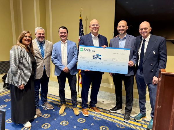 Solenis Donates $25,000 to Expand Partnership with Step Into Swim 2 solenis sis hill day check 2026 web