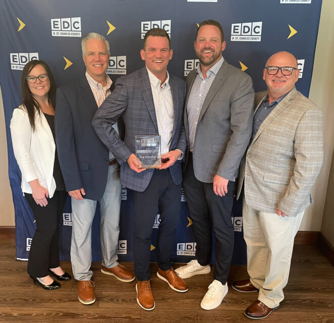 King Technology Receives 2026 Business Attraction Project Award for New Missouri Distribution and Manufacturing Facility 2 KTI Award Group