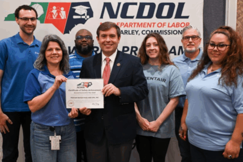 Pentair Pool and NCDOL